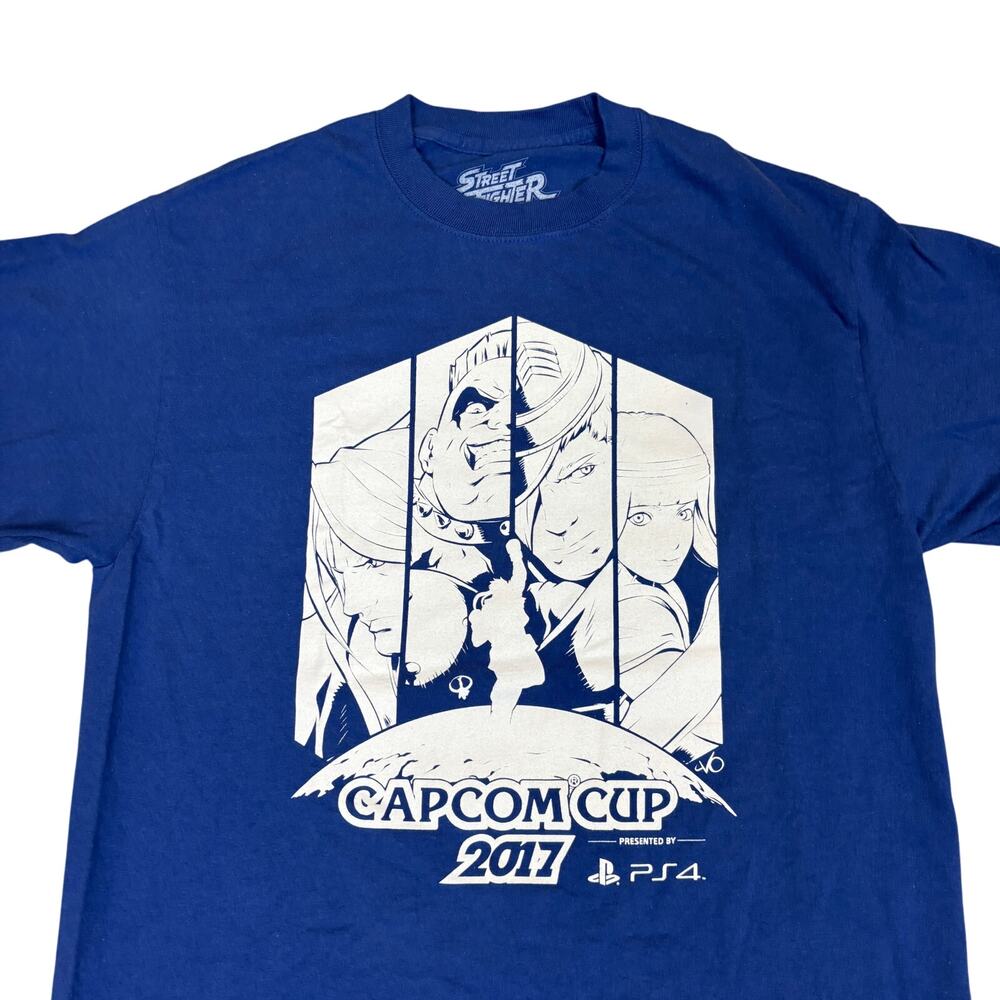 Capcom Cup 2017 Street Fighter Tournament T Shirt Men's Medium